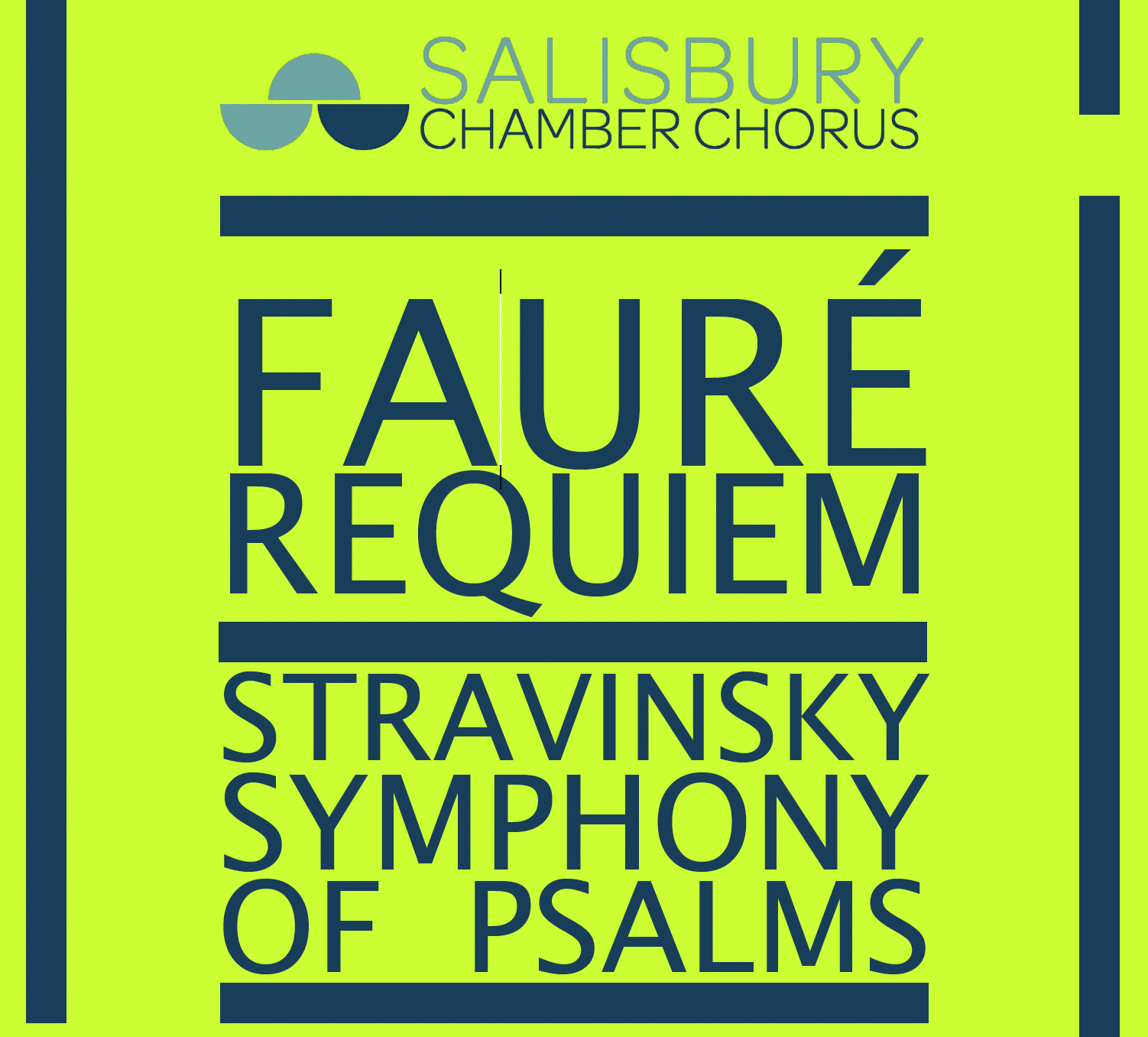 Salisbury Chamber Chorus: Fauré Requiem and Stravinsky Symphony of Psalms