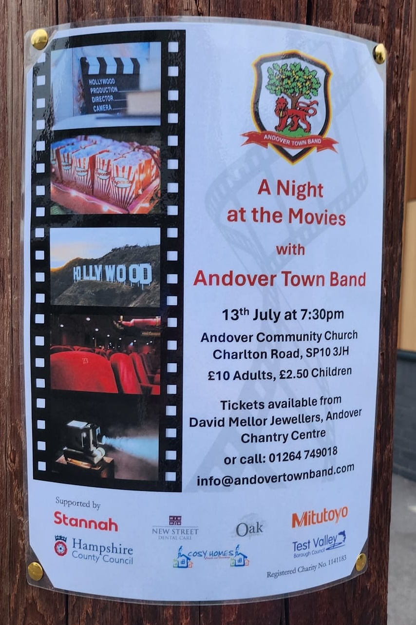 A Night at the Movies with Andover Town Band