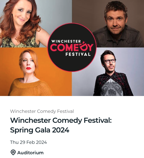 Winchester Comedy Festival: Spring Gala 2024