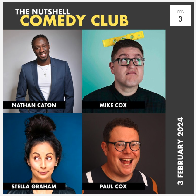 THE NUTSHELL COMEDY CLUB