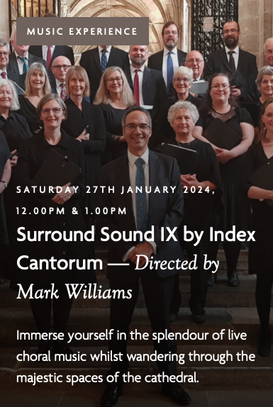Surround Sound IX by Index Cantorum