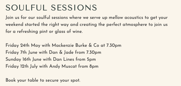 Soulful Sessions – with Andy Muscat