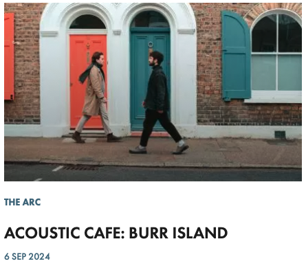 ACOUSTIC CAFE: BURR ISLAND