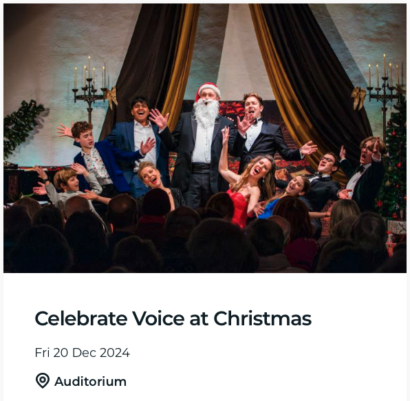 Celebrate Voice at Christmas