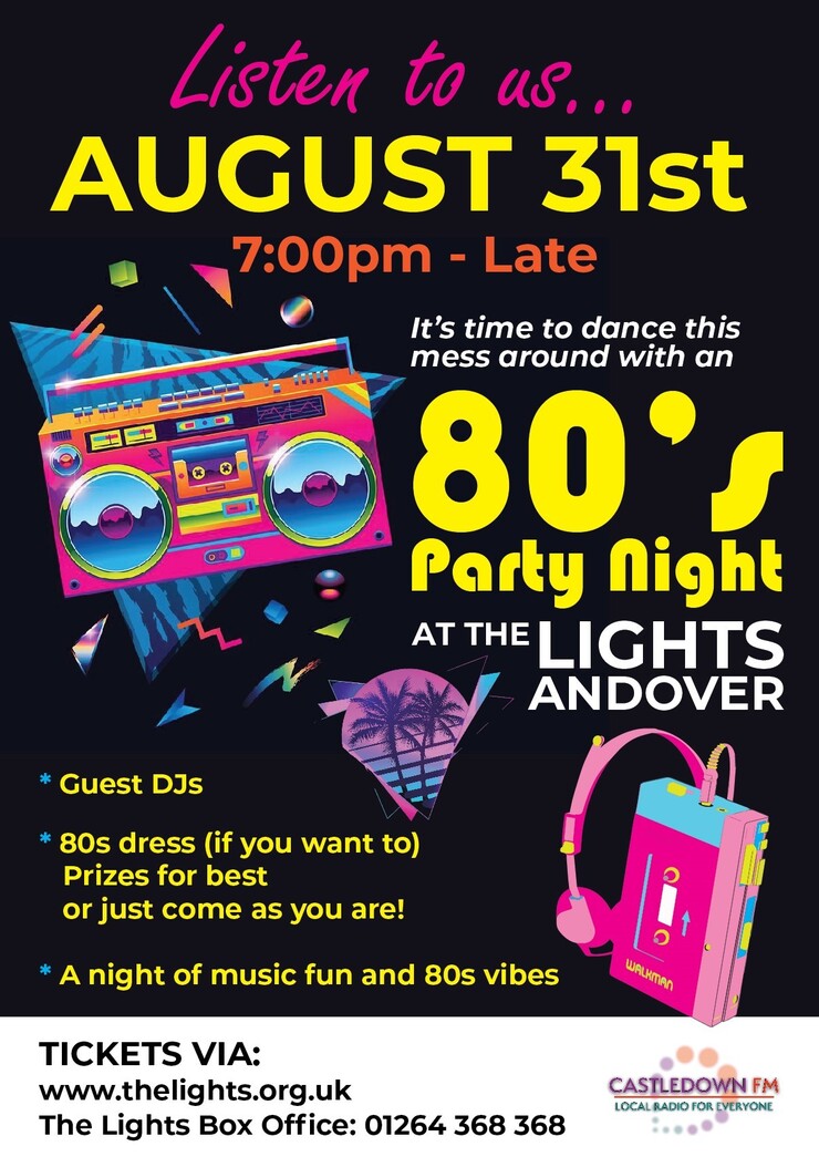 80s Party Night with Castledown FM