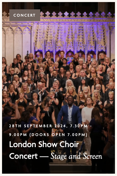 London Show Choir Concert