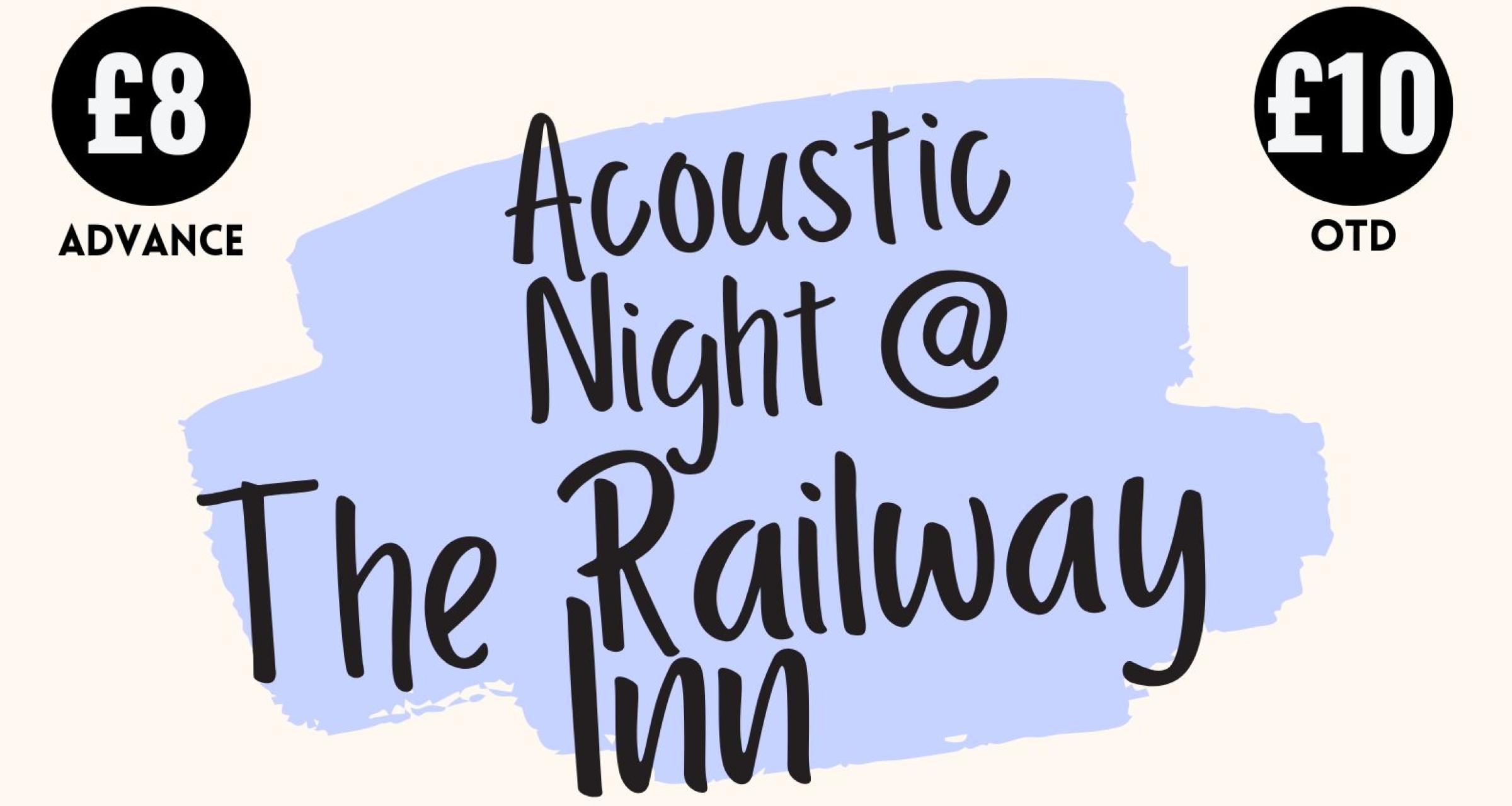 Acoustic Night at The Railway: The Guillotine Union Boys + Pegasuses + Charlie Smith + D&#039;Kenzion