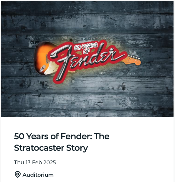 50 Years of Fender: The Stratocaster Story