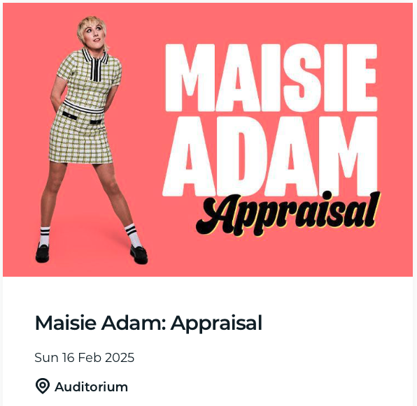 Maisie Adam: Appraisal