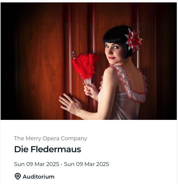 The Merry Opera Company: Die Fledermaus