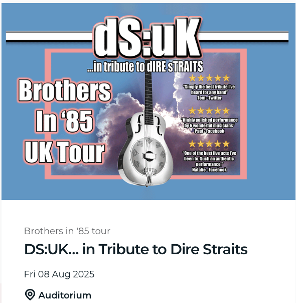 DS:UK… in Tribute to Dire Straits