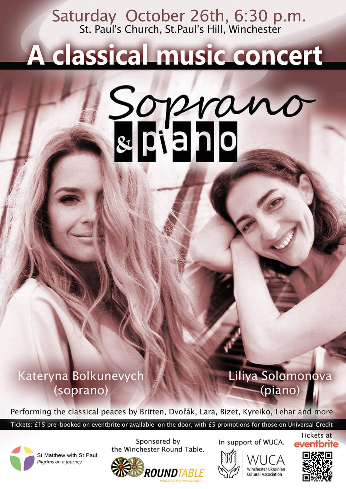 Soprano & Piano - a classical music concert