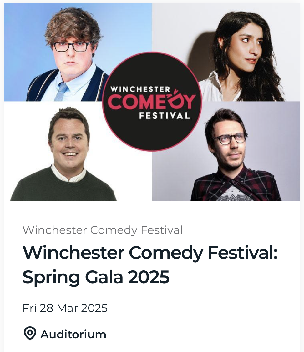 Winchester Comedy Festival: Spring Gala 2025