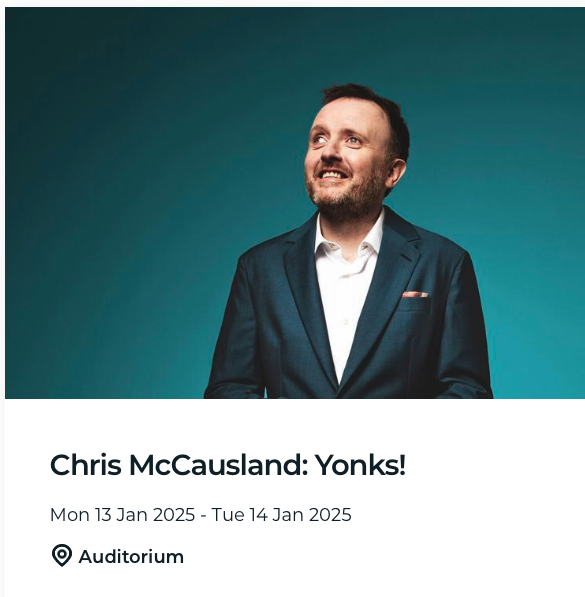 Chris McCausland: Yonks!