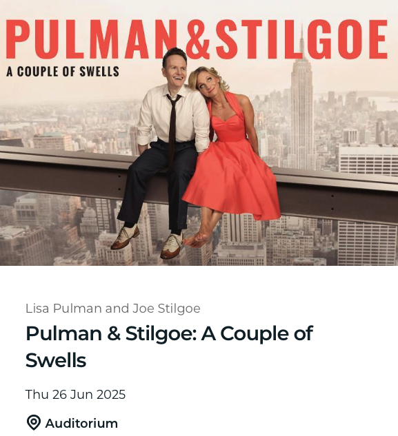 Pulman & Stilgoe: A Couple of Swells