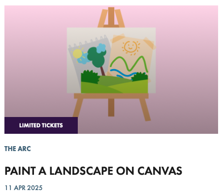 PAINT A LANDSCAPE ON CANVAS