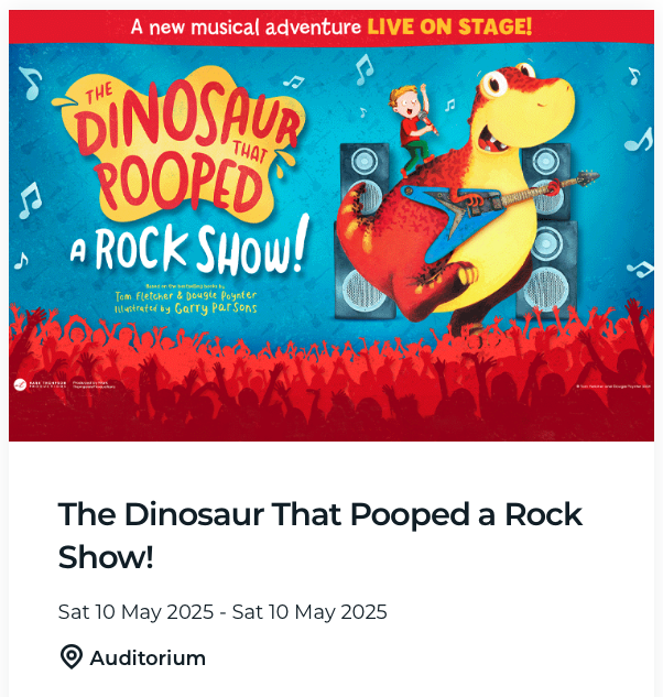 The Dinosaur That Pooped a Rock Show!