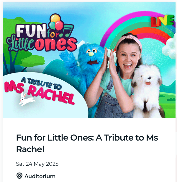 Fun for Little Ones: A Tribute to Ms Rachel